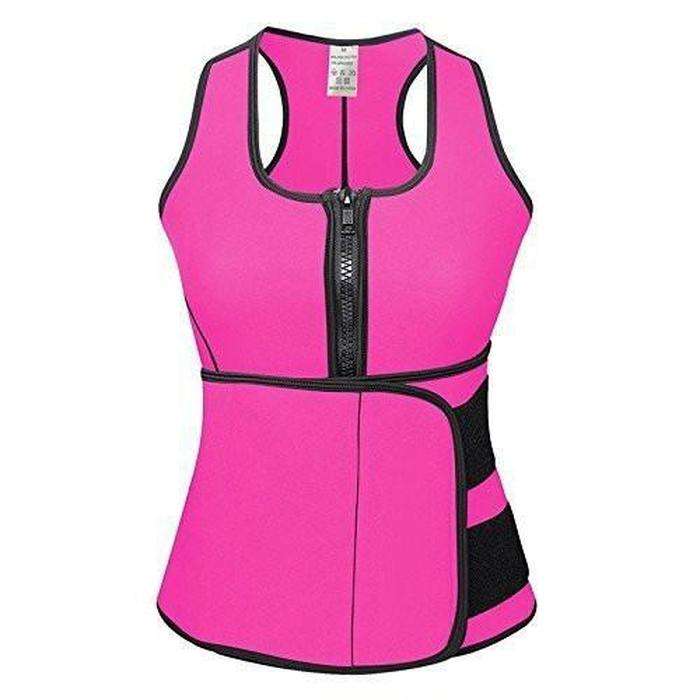 Neoprene Hot Sweat Waist Trainer - M / Pink