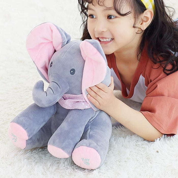 Peek-a-boo Singing Elephant