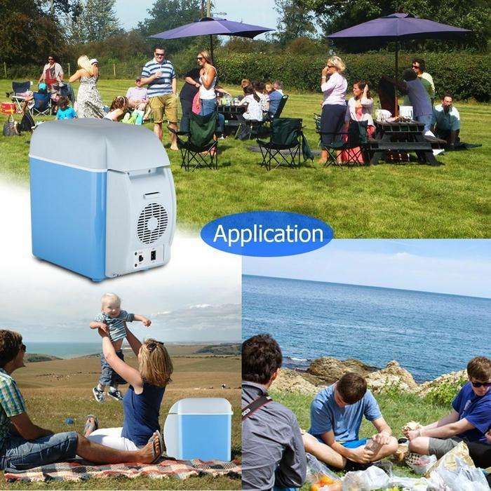 Portable Car Refrigerator Cooler / Warmer 7.5L Capacity