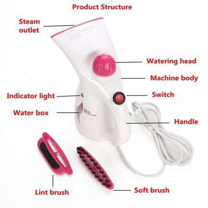 Portable Handheld Garment Clothes Fabric Steamer