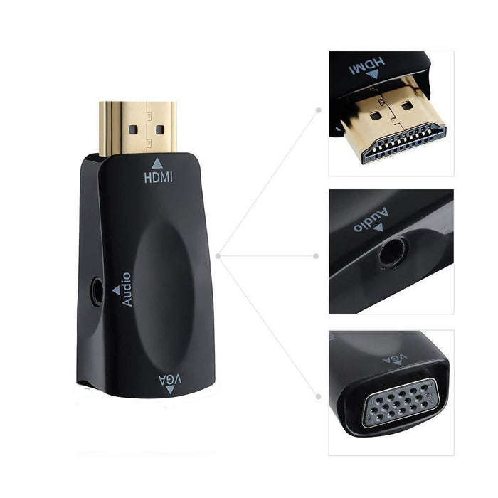 Portable HDMI to VGA Converter
