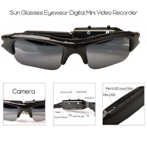 Spy Camera Sunglasses