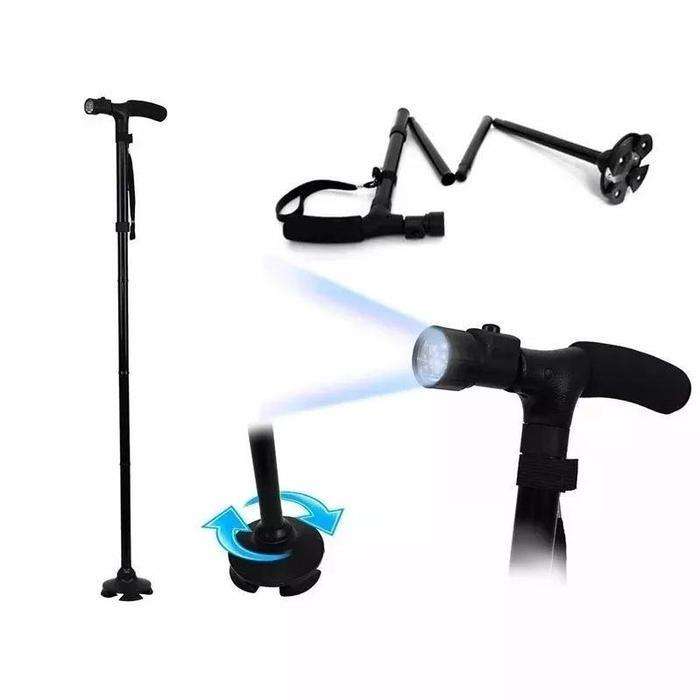 Twin Grip Cane Walking Stick