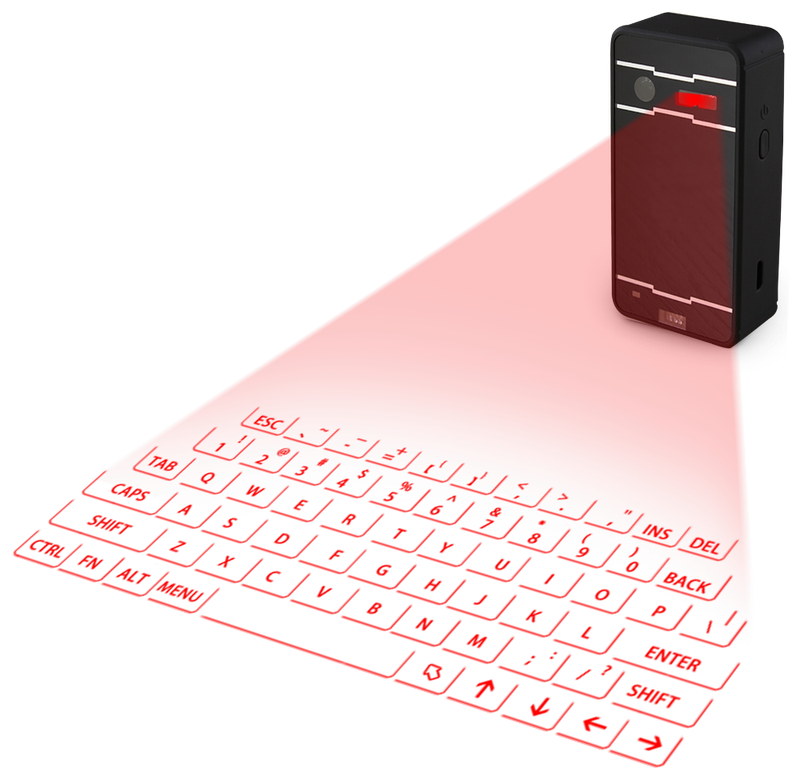 Virtual Laser Keyboard - Black