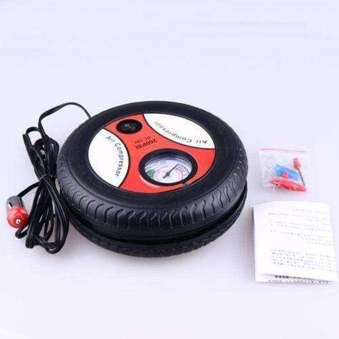 Mini Portable Electric Air Compressor Pump Car Tire Inflator