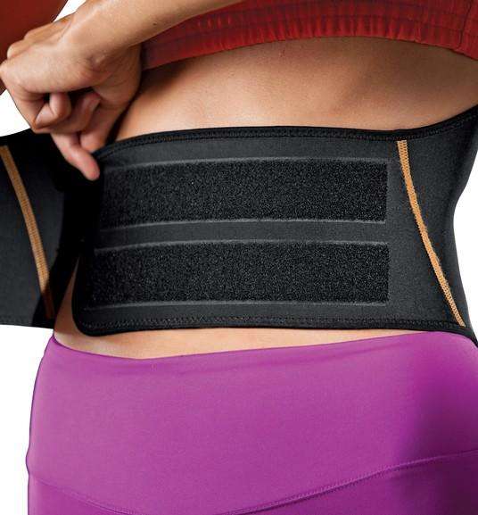 Copper Fit Back Pro Compression Lower Back Lumbar Support Belt
