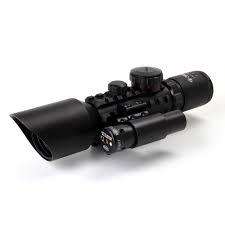 Rifle Scope With Laser Sight