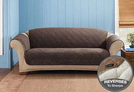 Reversable Double Sofa Slipcover