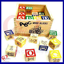 48pcs Wood Blocks