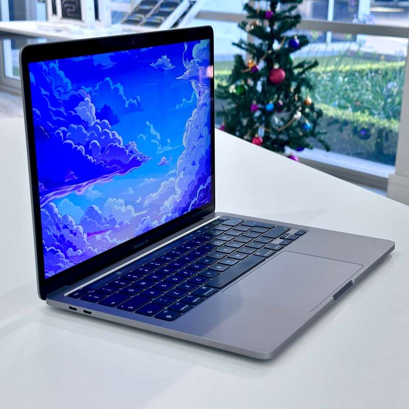 2020 Apple MacBook Pro 13-inch M1 8-Core CPU, 8-Core GPU (Touch Bar, 8GB Unified RAM, 256GB SSD, ...