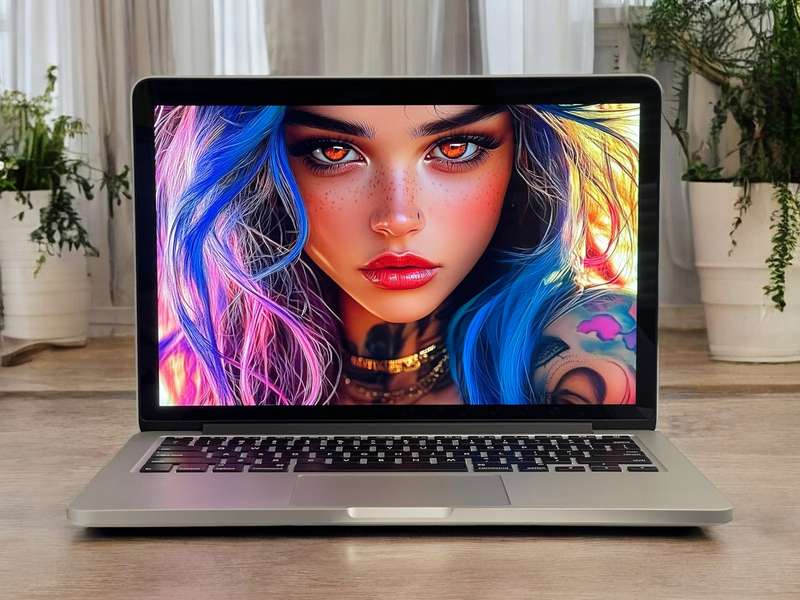 Apple MacBook Pro 13-Inch 2.7GHz Dual-Core i5 (Retina, 8GB RAM, 128GB SSD, Silver) - Pre Owned / ...