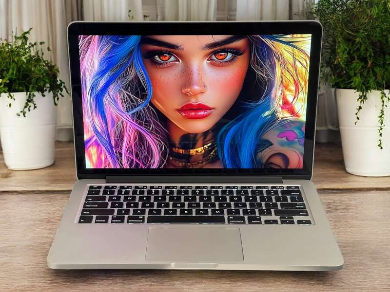 Apple MacBook Pro 13-Inch 2.7GHz Dual-Core i5 (Retina, 8GB RAM, 128GB SSD, Silver) - Pre Owned / ...