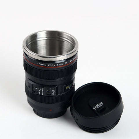 CAMERA LENS COFFEE MUG