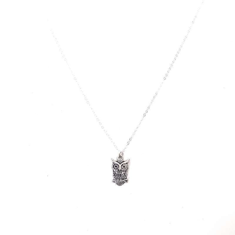 Owl Charm Chain Necklace