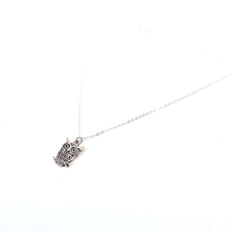 Owl Charm Chain Necklace