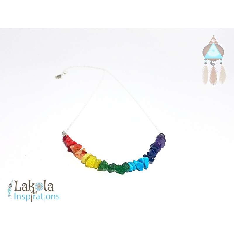 Wanderlust Chakra Gemstone Necklace - Chakra