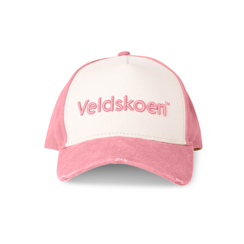 Veldskoen Pink Stone Washed Cap