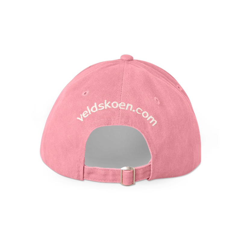 Veldskoen Pink Stone Washed Cap