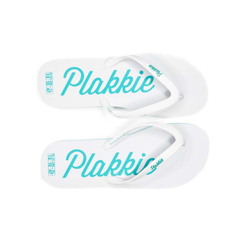 Plakkie Port Saint Johns (White and Mint) - 14