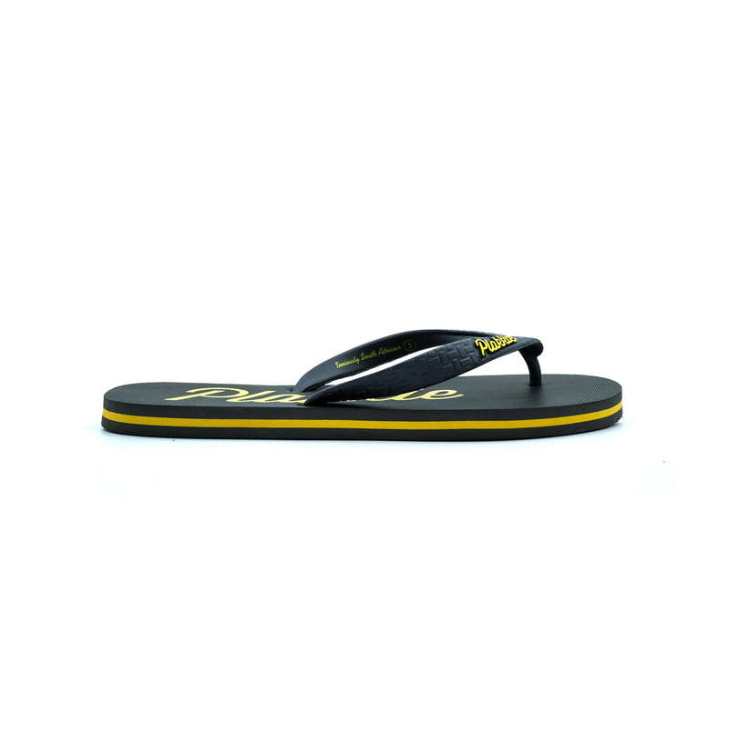 Plakkie Ushaka (Charcoal and Yellow) - 14