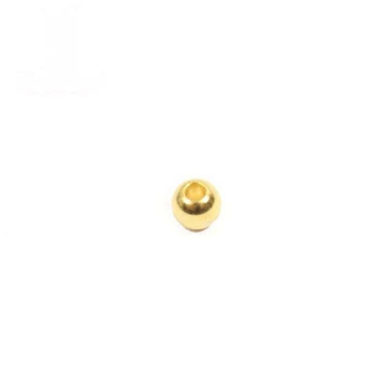 Fly Brass Bead Gold - 2mm