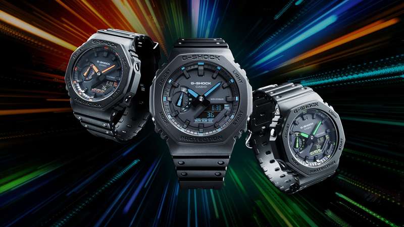 CASIO GA-2100 G-SHOCK Carbon Core Analog Digital