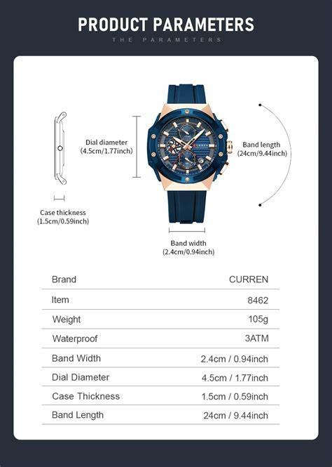 Curren 8462 Chronograph