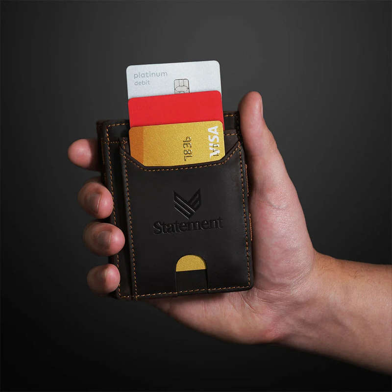 Statement Leather Wallet