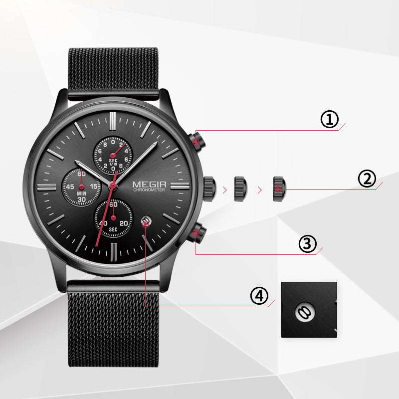 Megir 2011G Chronograph