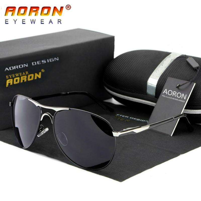 Aoron Aviator Polarized Black v1
