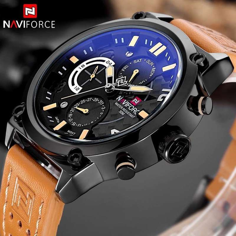 Naviforce 9068 Leather