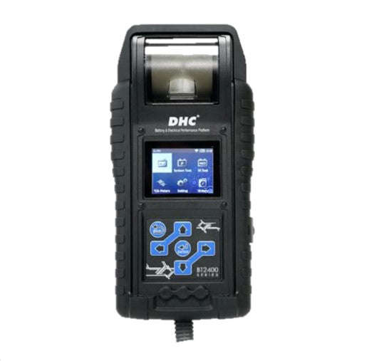 BT2400PRO | 6V & 12V BATTERY TESTER & ELECTRICAL ANALYSER W/ BARCODE SCANNER, PRINTER & WIFI
