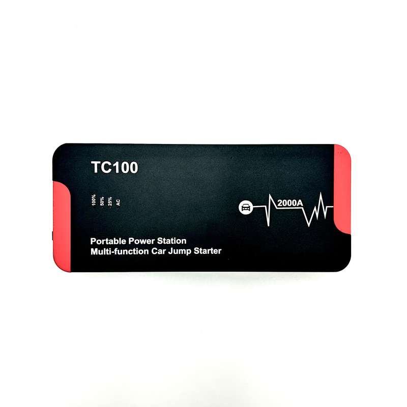 TC100 | Heavy Duty Multi Functional Jump Starter and UPS | Car Jump starter with AC output 18000m...