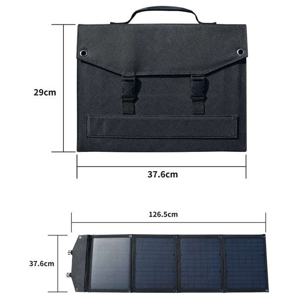 100W Portable Flexible Outdoor Solar Panel | Mono