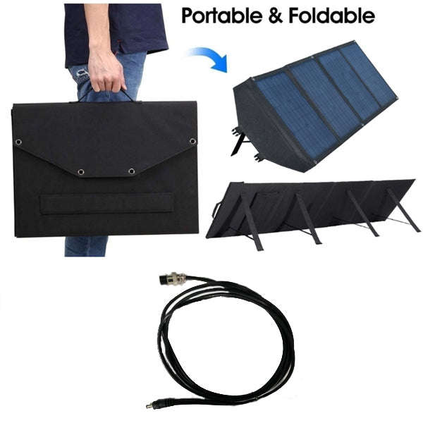 100W Portable Flexible Outdoor Solar Panel | Mono