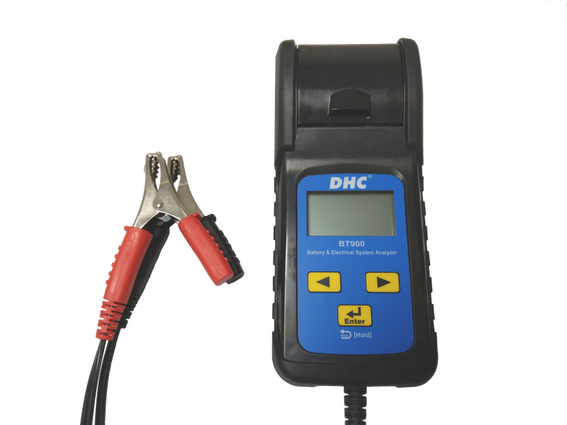 BT900 : 6V & 12V Automotive Battery Tester & Electrical System Analyzer with Printer