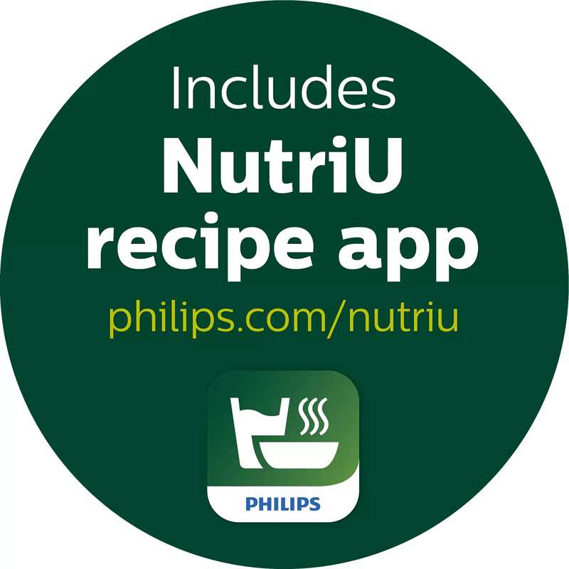 PHILIPS XL 1.2KG/6.2L CONNECTED AIRFRYER NUTRI-U ESSENTIAL HD9280/91