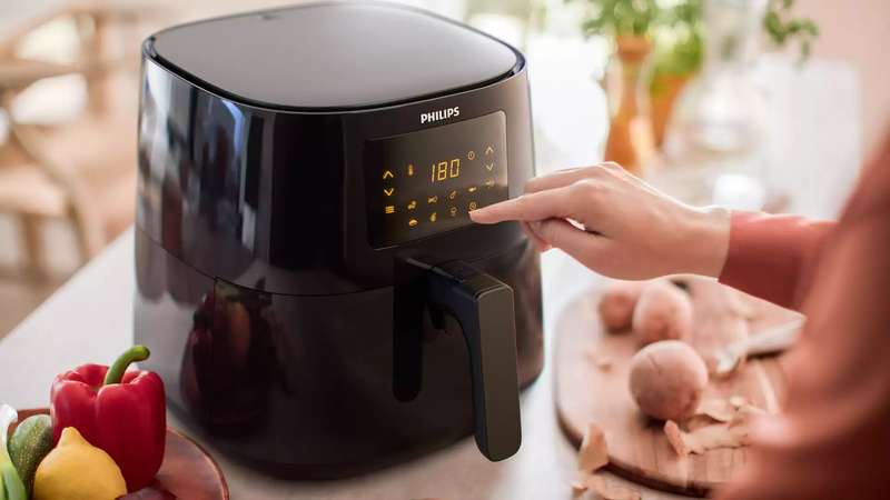 PHILIPS XL 1.2KG/6.2L CONNECTED AIRFRYER NUTRI-U ESSENTIAL HD9280/91