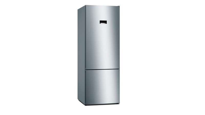 BOSCH FRIDGE FREEZER COMBI 505L SILVER (WITH ANTI-FINGERPRINT) KGN56VI30U