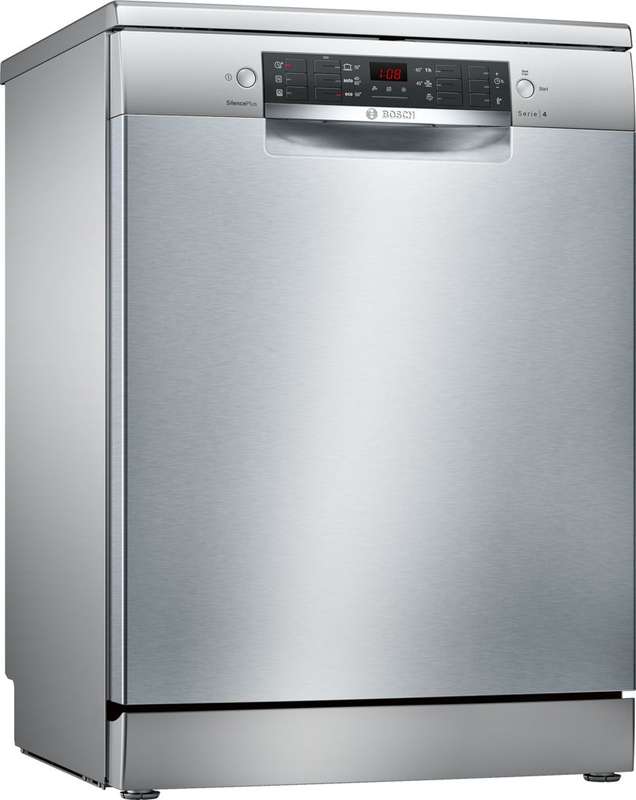 BOSCH DISHWASHER 13 PLACE SERIES 4 HYGIENE PLUS STAINLESS STEEL SMS46NI00Z