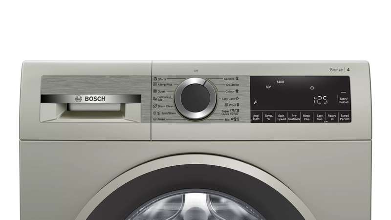BOSCH 10KG FRONT LOADER WASHING MACHINE 1400RPM SERIES 4- WGA254XVZA