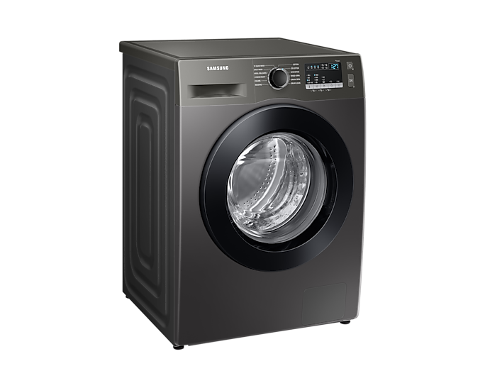 SAMSUNG FRONT LOADER 7KG WITH STEAM & ECO BUBBLE SILVER - WW70T4040CX