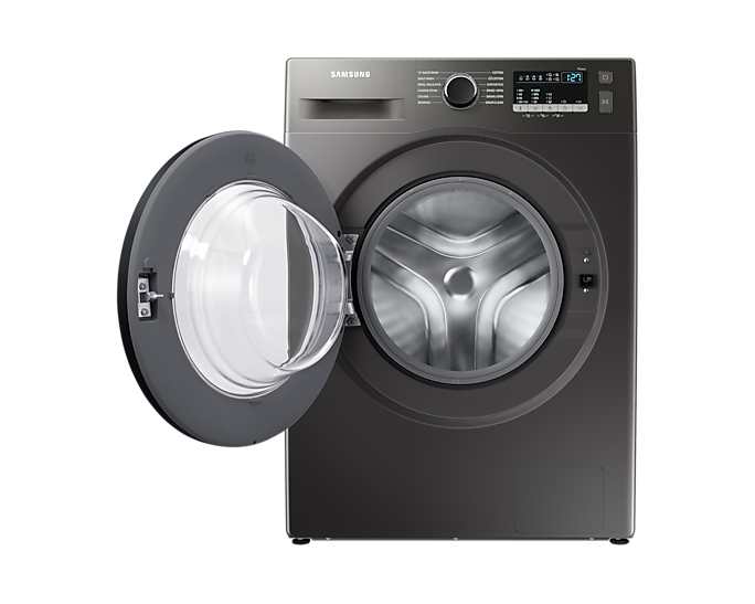 SAMSUNG FRONT LOADER 7KG WITH STEAM & ECO BUBBLE SILVER - WW70T4040CX