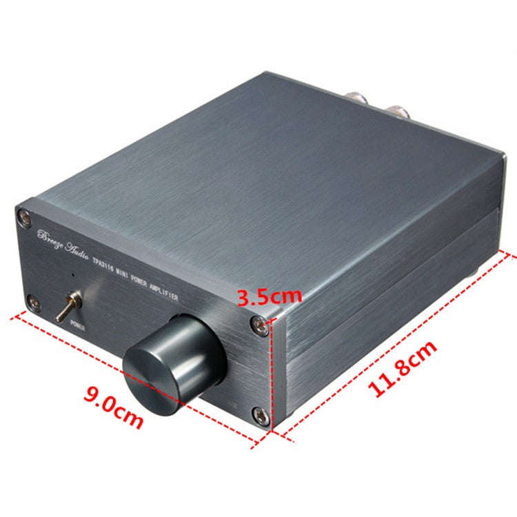 Breeze Audio HiFi Class 2.0 Amplifier 50W+50W Mini Home amp - amp