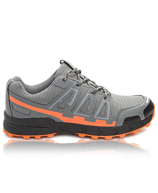 Men's TomTom Hiker Sneakers Smart-Casual Sport Grey Orange Black