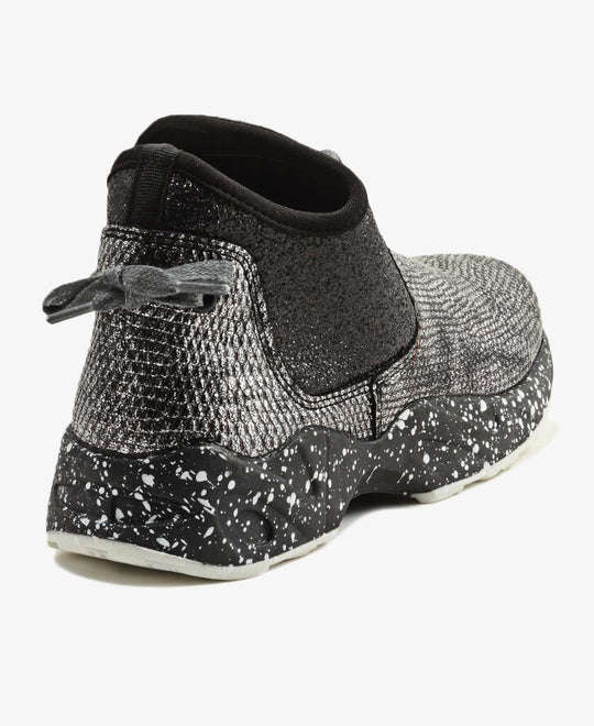 BEBE CRECE HIGH TOP SNEAKERS - SILVER