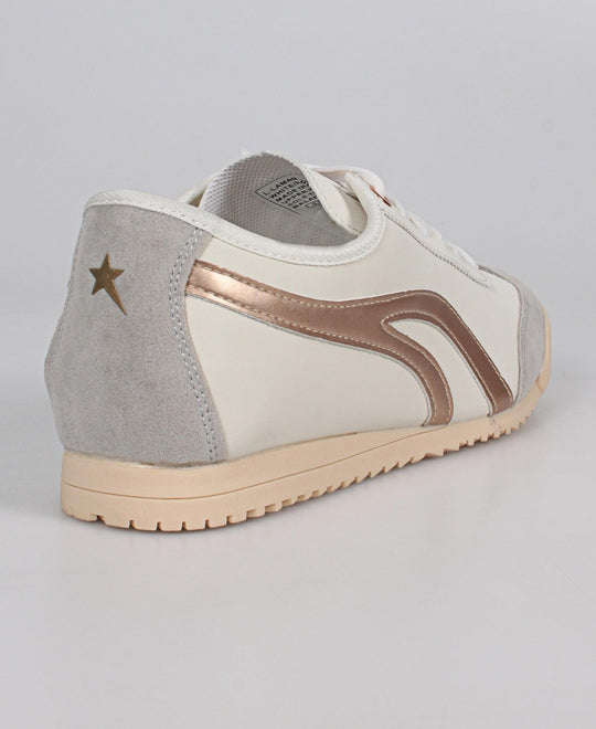 SOVIET LADIES` LAMAR SNEAKERS - WHITE