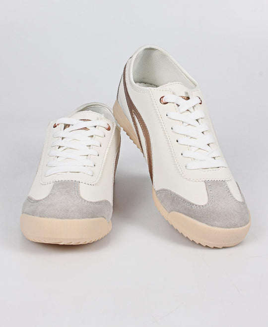 SOVIET LADIES` LAMAR SNEAKERS - WHITE