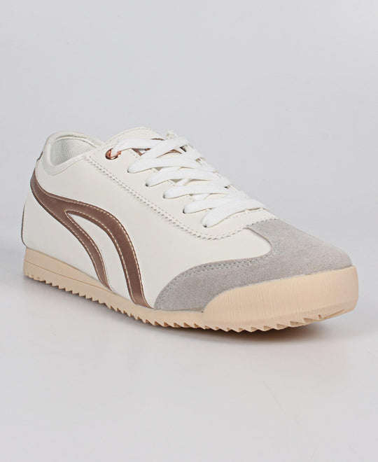 SOVIET LADIES` LAMAR SNEAKERS - WHITE