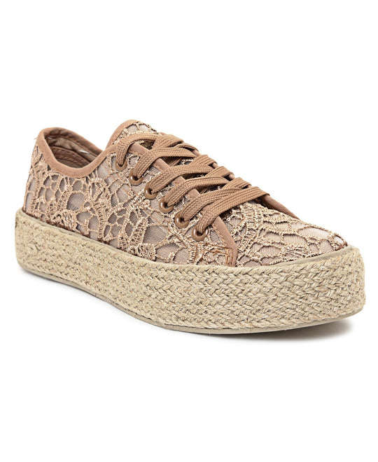 TomTom Ladies Casual Sneakers - Taupe